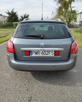 Peugeot 407 cena 12900 przebieg: 304350, rok produkcji 2009 z Pruchnik małe 92